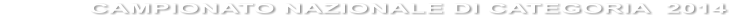 CAMPIONATO NAZIONALE DI CATEGORIA  2014
